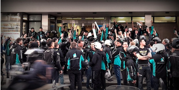 Deliveroo strike Deliveroo strike